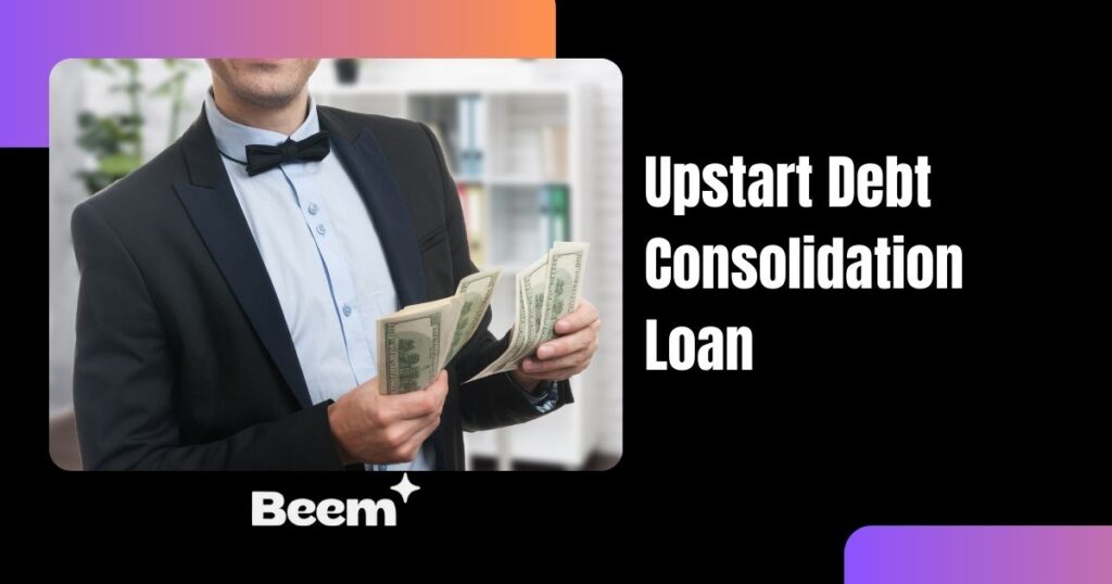 Upstart debt consolidation loan