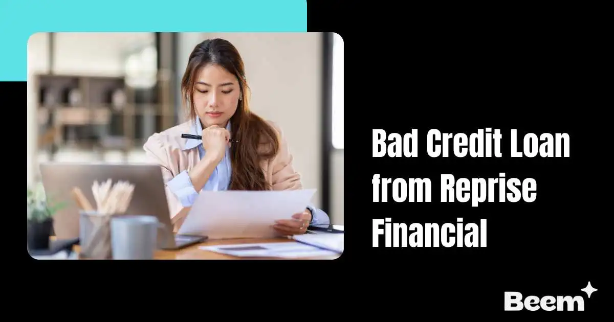 Bad Credit Loan from Reprise Financial