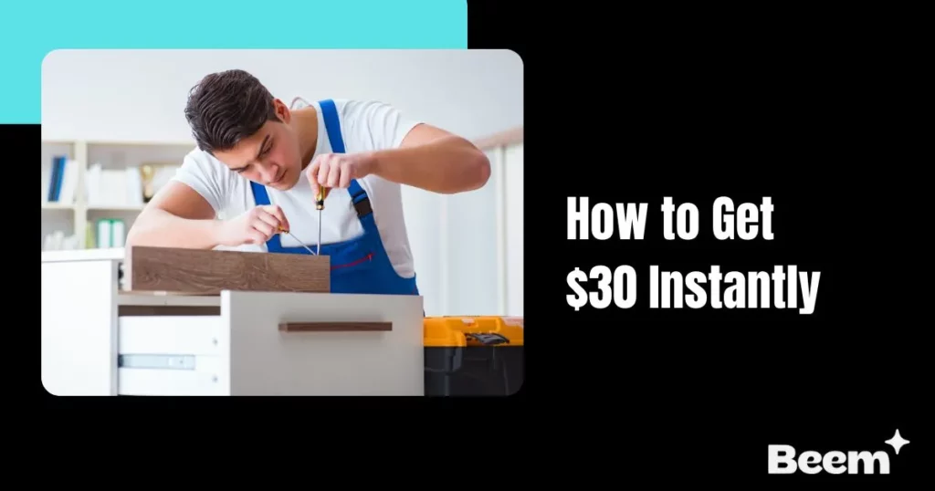 get $30 instantly