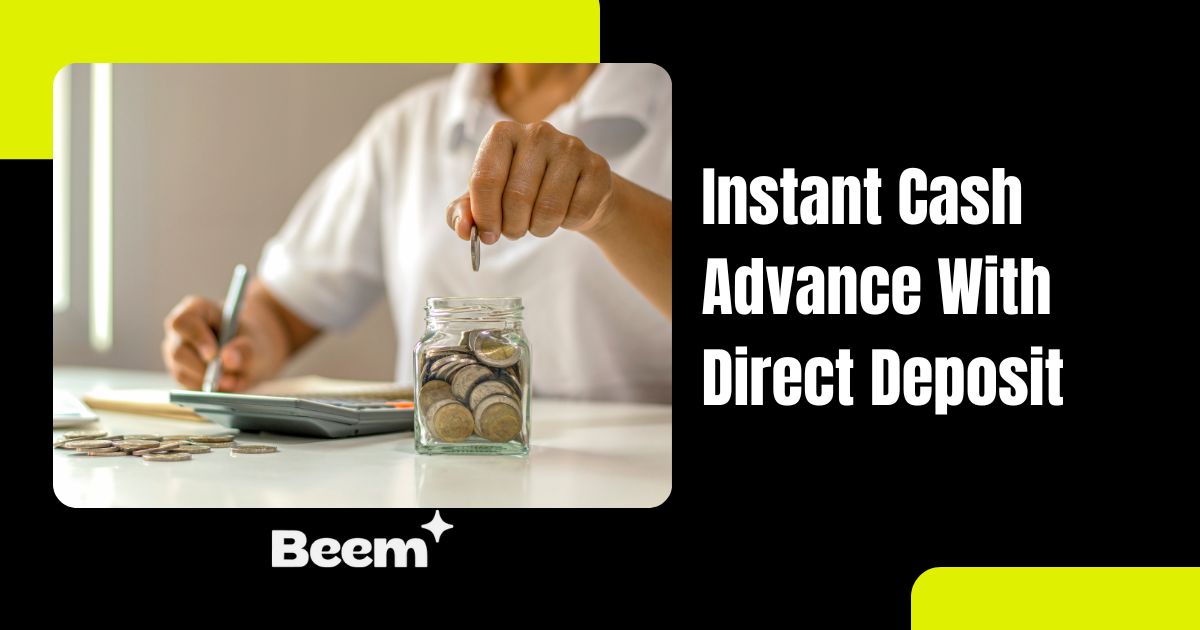 Instant Cash Advance With Direct Deposit