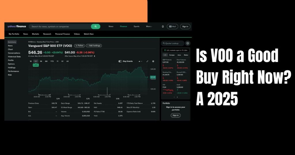 Is VOO a Good Buy