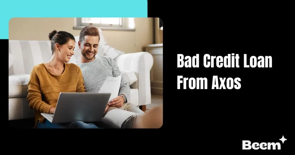 bad credit loan from Axos