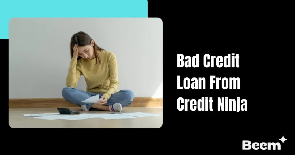 bad credit loan from Credit Ninja
