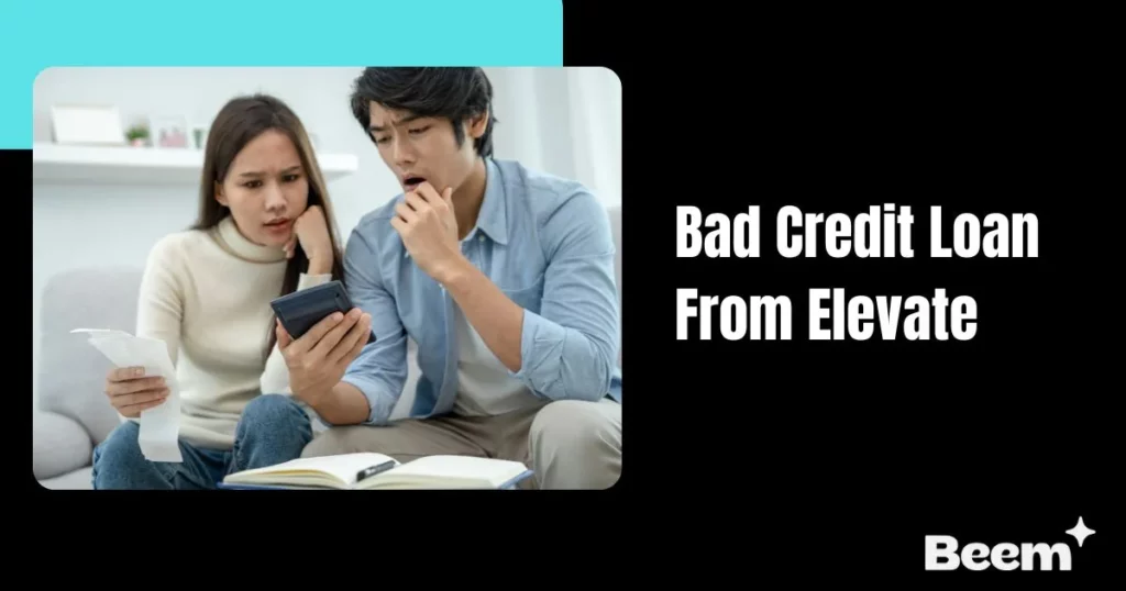 bad credit loan from Elevate