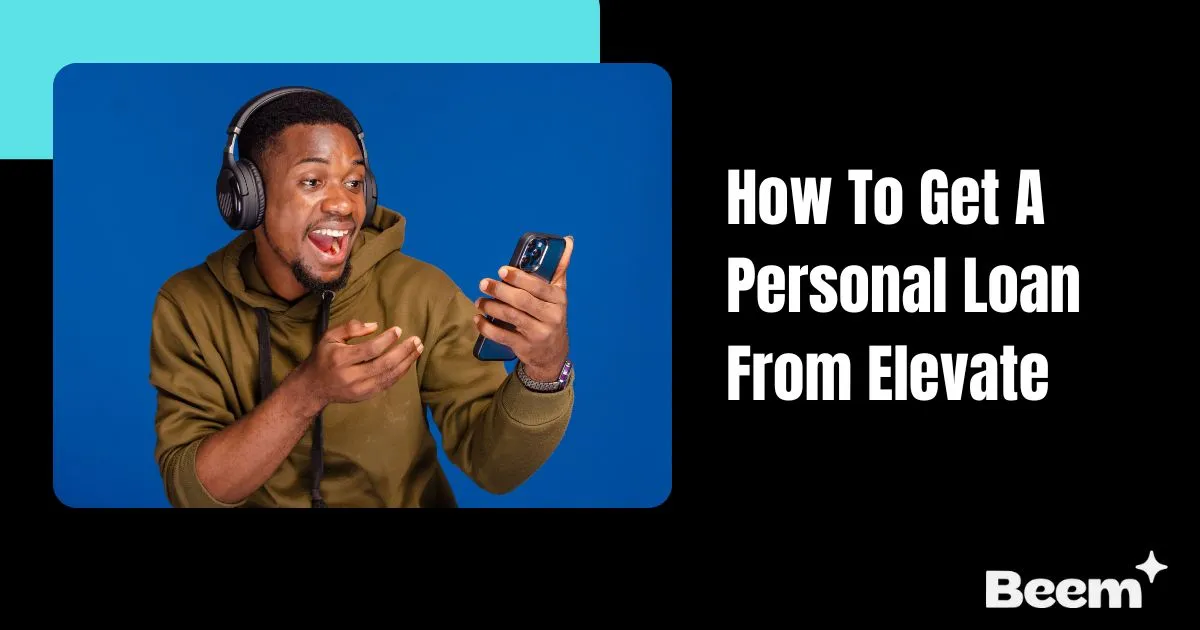 how to get a personal loan from Elevate