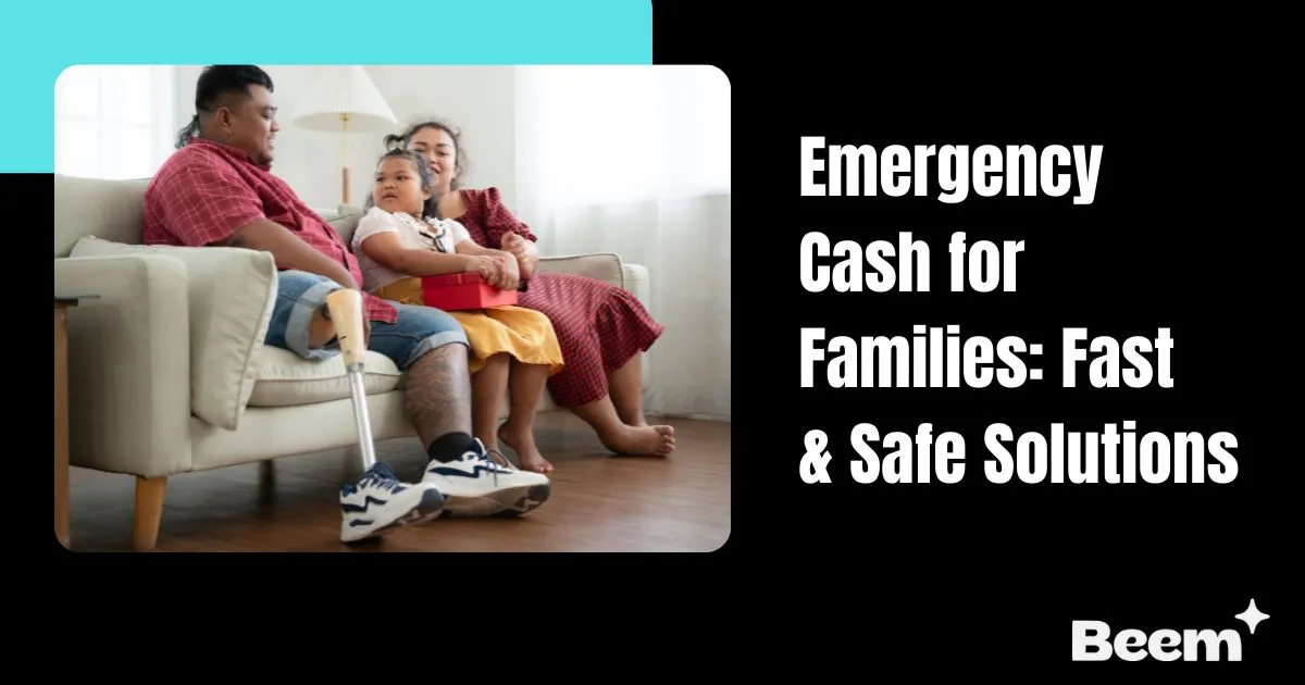 emergency cash for families