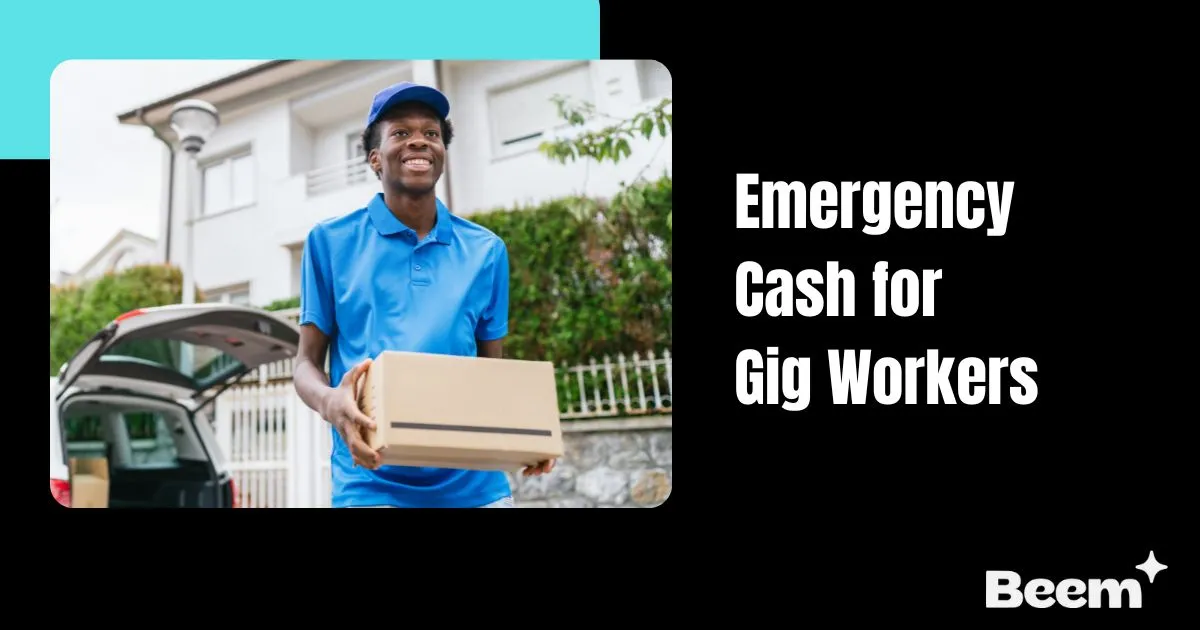 emergency cash for gig workers