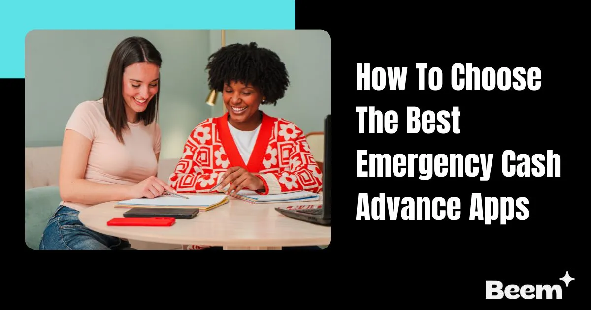 Emergency Cash Advance Apps