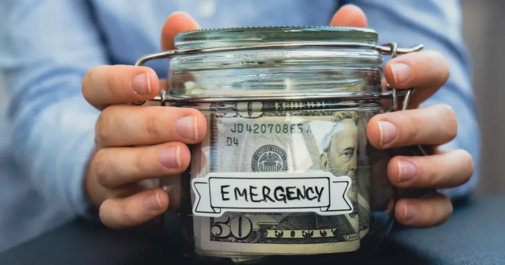 build an emergency fund using cash advance apps