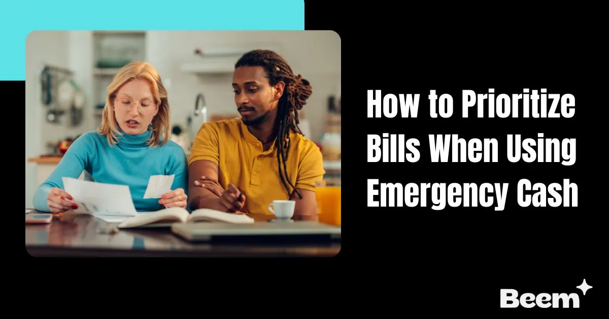 prioritize bills