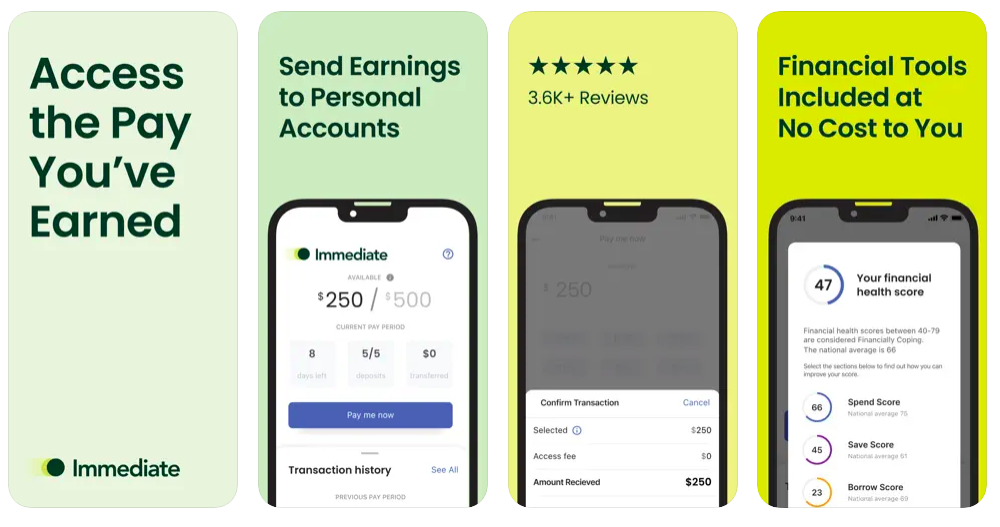 immediate pay
