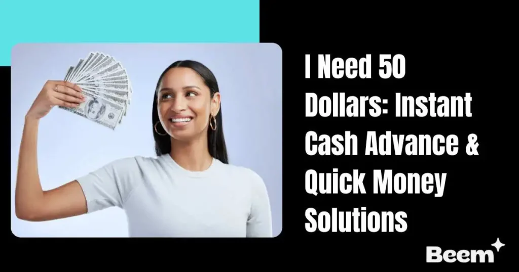 I Need 50 Dollars