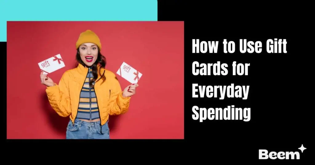 gift cards for everyday spending